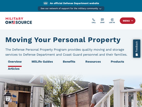 'move.mil' screenshot