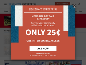 'beaumontenterprise.com' screenshot