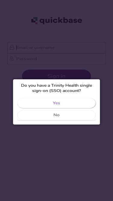 trinity-health.quickbase.com Traffic Analytics, Ranking & Audience [May ...