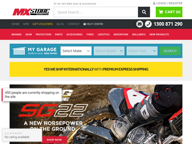'mxstore.com.au' screenshot