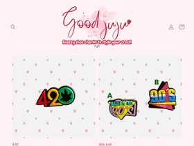 goodjujuberry.com homepage screenshot