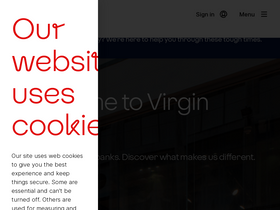 'virginmoney.com' screenshot