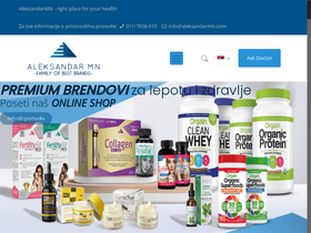 'aleksandarmn.com' screenshot