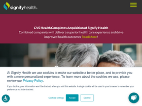 'signifyhealth.com' screenshot