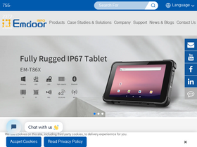 'emdoorrugged.com' screenshot