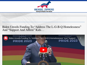 'weaselzippers.us' screenshot