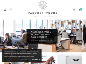 paddockwoods.co.za homepage screenshot
