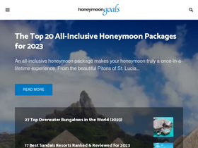 'honeymoongoals.com' screenshot