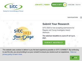 'sitcancer.org' screenshot