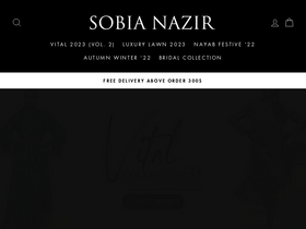 'sobianazir.net' screenshot