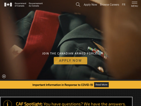 'forces.ca' screenshot