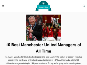 'soccerprime.com' screenshot