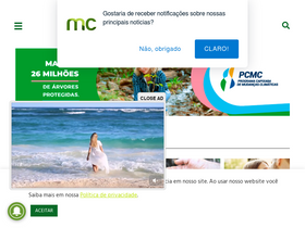 'montanhascapixabas.com.br' screenshot
