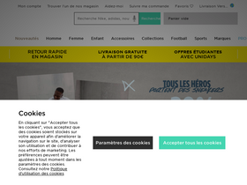 'jdsports.fr' screenshot