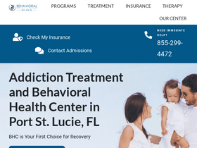'behavioralhealth-centers.com' screenshot