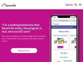 'saverlife.org' screenshot