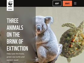 'wwf.org.au' screenshot