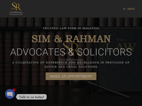 'simrahman.com' screenshot