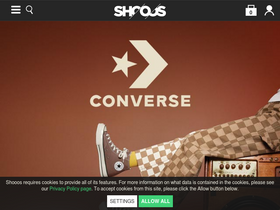 'shooos.com' screenshot