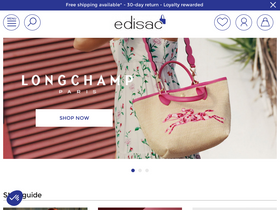 'edisac.com' screenshot