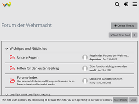 'forum-der-wehrmacht.de' screenshot
