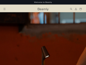 beamly.online homepage screenshot