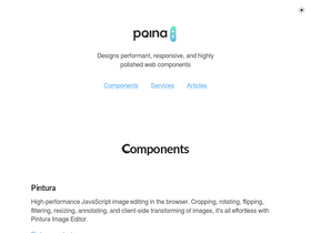 'pqina.nl' screenshot