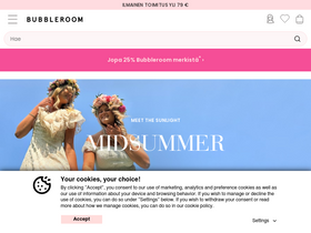 'bubbleroom.fi' screenshot