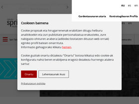'spri.eus' screenshot