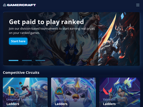 'gamercraft.com' screenshot