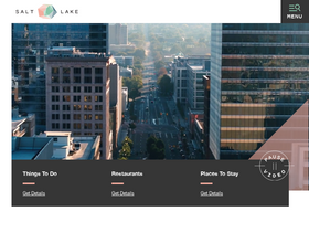 'visitsaltlake.com' screenshot