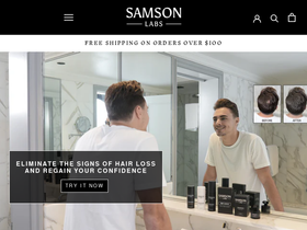 samsonlabs.com.au homepage screenshot