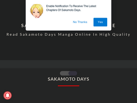 'sakamotodaymanga.com' screenshot