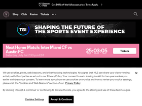 'intermiamicf.com' screenshot