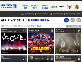'unitedcenter.com' screenshot