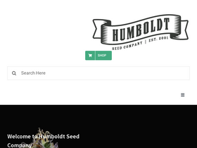 'humboldtseedcompany.com' screenshot