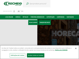 'recheio.pt' screenshot