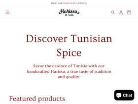 harissandco.com homepage screenshot