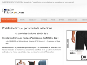 'portalesmedicos.com' screenshot