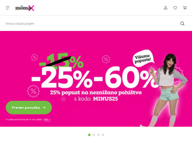 'moemax.si' screenshot