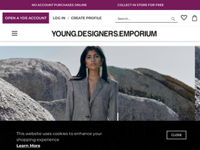 'yde.co.za' screenshot