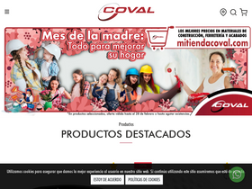 'mitiendacoval.com' screenshot