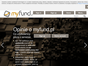 'myfund.pl' screenshot