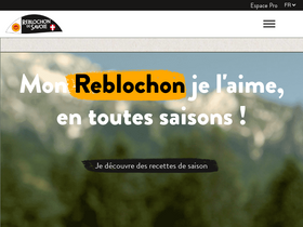 'reblochon.fr' screenshot