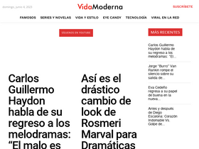 'vidamoderna.com' screenshot