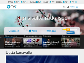 'tv7.fi' screenshot