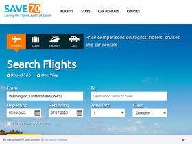 'save70.com' screenshot