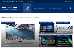 'wikilaptop.com' screenshot