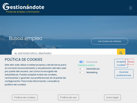 'gestionandote.com' screenshot