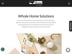'shawfloors.com' screenshot